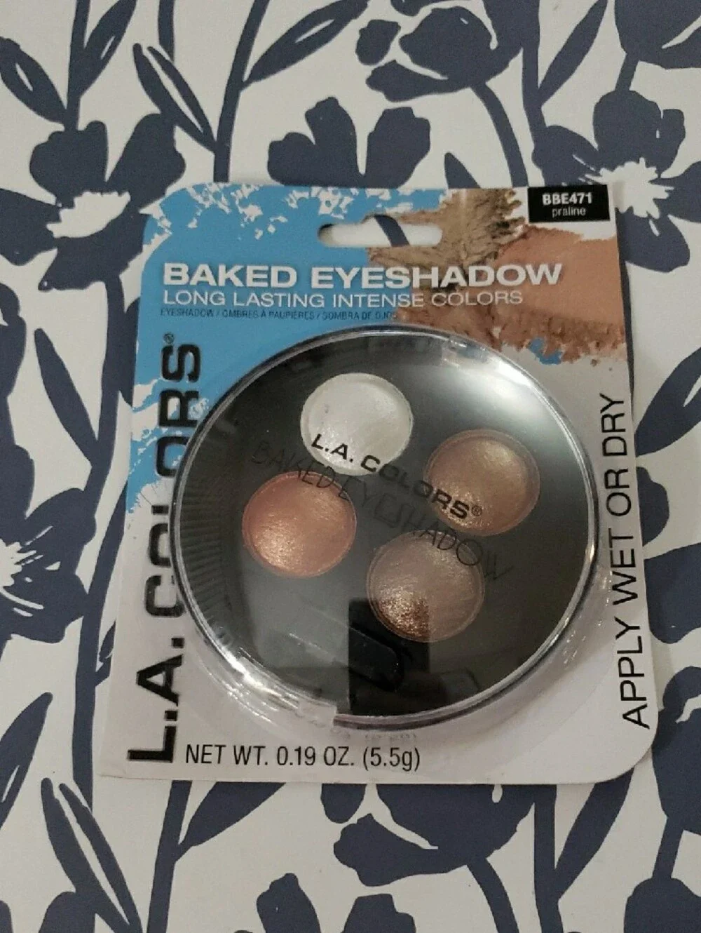 L.A. Colors Baked Eyeshadow Palette - Bronze & Metallic Neutrals
